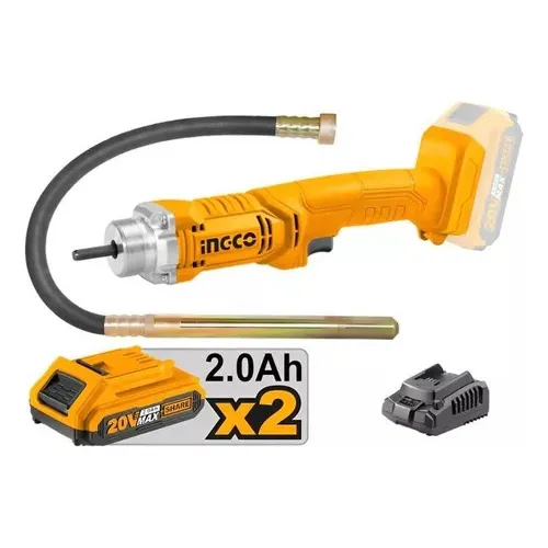 Sonda Vibradora De Hormigon Inalambrica 2 Bat Cargador Ingco