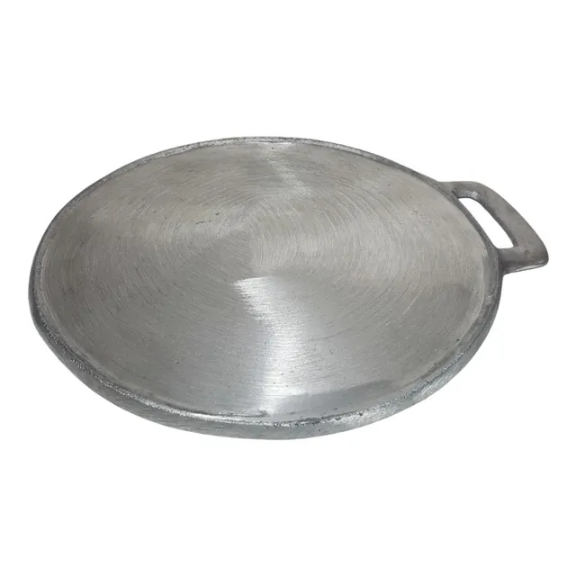 Budare De Aluminio Grueso Arepa Plancha 23ctm Mayor Y Detal.