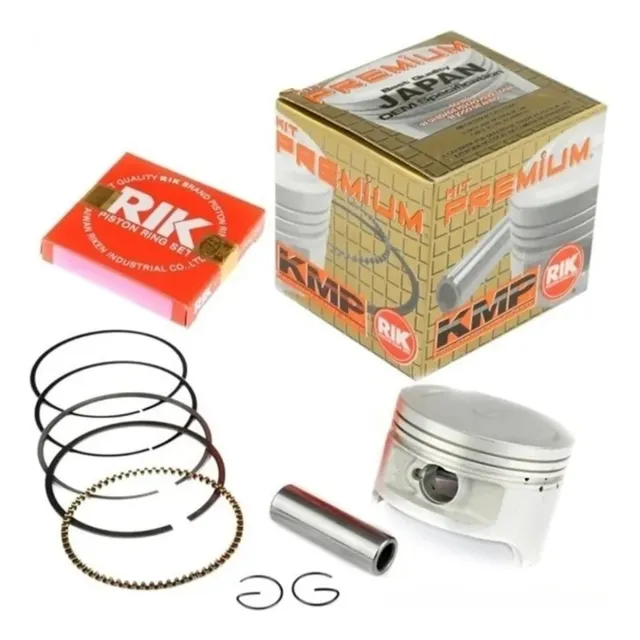 Kit Pistão Anel Kmp Rik Premium Cb 250 Twister 16 Crf 250f 