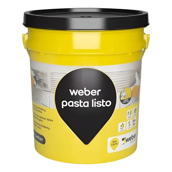 Weber Pasta - Super Adhesivo Cerámica Sobre Yeso 25kg Kilemy
