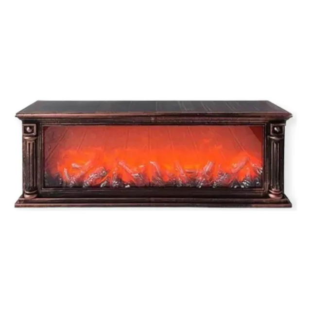 Chimenea Decorativa Con Efectos Llamas 3d No Calienta
