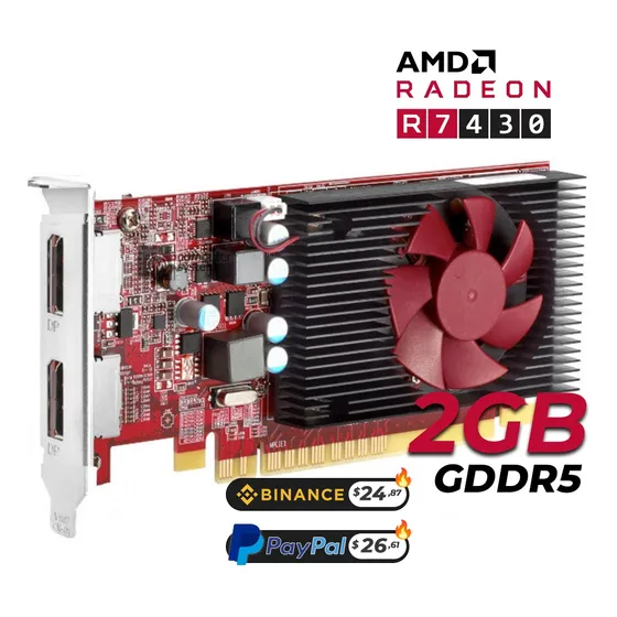 Tarjeta De Video 2gb Gddr5  Radeon R7 430 Grafica