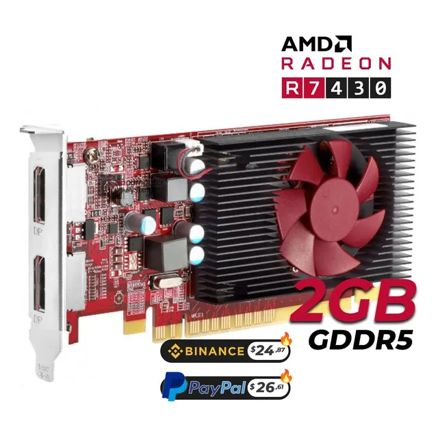 Tarjeta De Video 2gb Gddr5  Radeon R7 430 Grafica