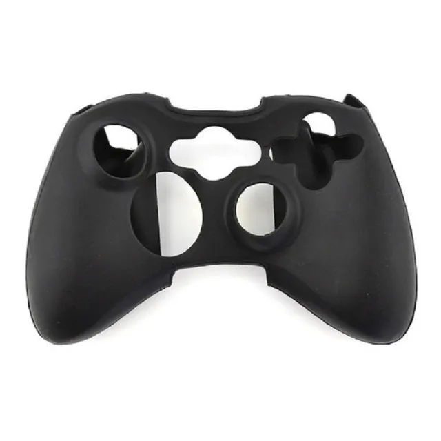 Funda Silicona Control Xbox 360  Color Negro