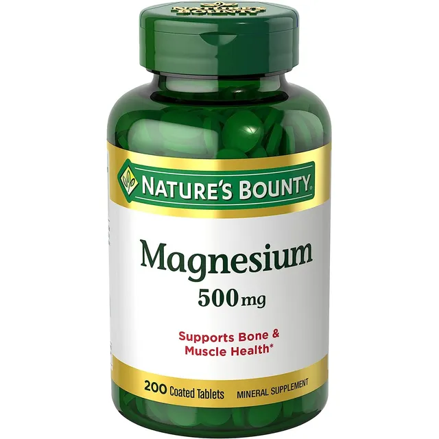 Nature's Bounty Magnesio 500mg 