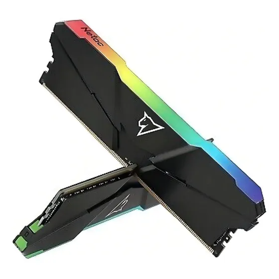 Memoria Ram Shadow Gamer Color Gris 8gb 1x8gb Netac Ntsrd4p32sp-08e
