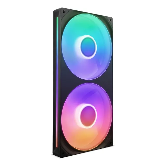 Ventilador Nzxt F280 Rgb Core Pwm 2000rpm 34.5 Dba 5v Led Negro