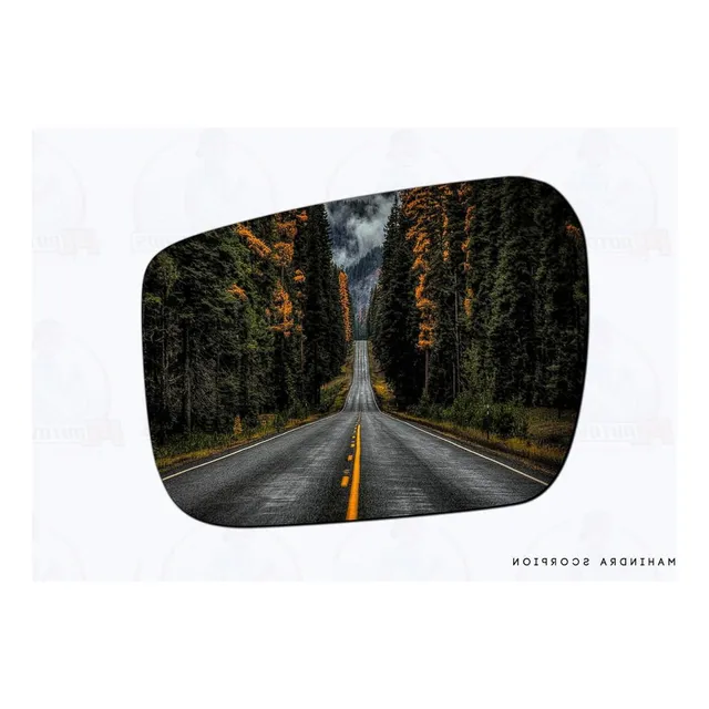 Luneta Espejo Retrovisor Mahindra Scorpion 2004-2022 Izquier