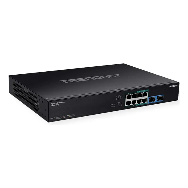 Switch Trendnet Tpe-bg102g De 10 Puertos Gigabit 240w Poe