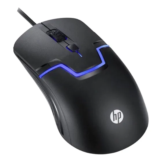 Mouse Hp M100 4 Botones Rgb Pc Laptop 