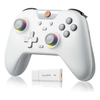 Controlador sem fio Bluetooth e 2.4 Easysmx X05 Branco