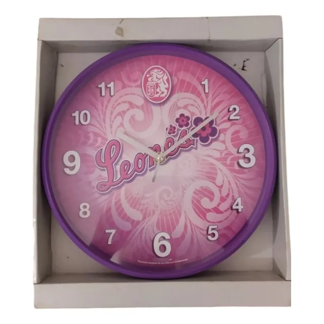 Reloj De Pared, Rosado, Leones Del Caracas