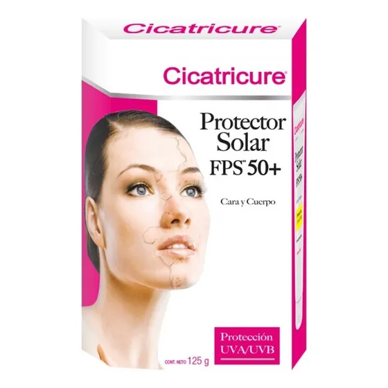 Protector Solar Cicatricure Fps50+ Cara Y Cuerpo De 125g