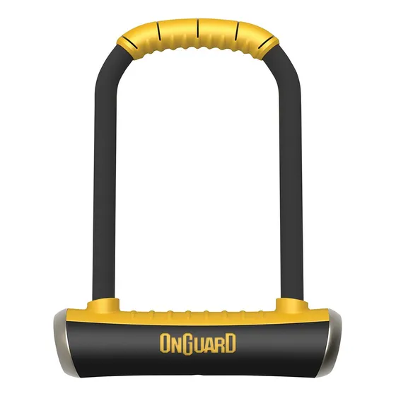 Candado Bicicleta Onguard Pitbull 8003 Amarillo - Tipo U