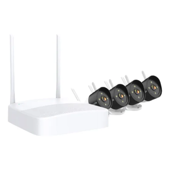 Kit De Camaras De Seguridad Inalambricas - Nvr Y 4 Cámaras