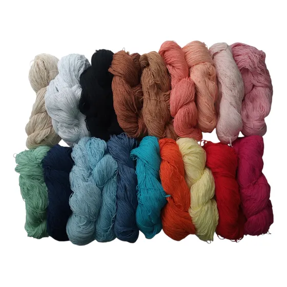 Hilo De Algodón Fino 8/3  X20 Madejas 3 Kilos Tejido Crochet