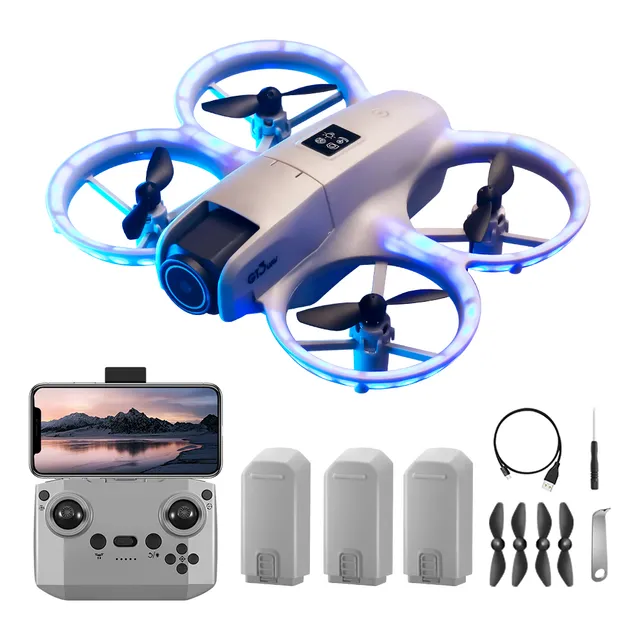 Mini Drone Con Cámara 4k Juguete Volador Para Niños Axnen Gt3