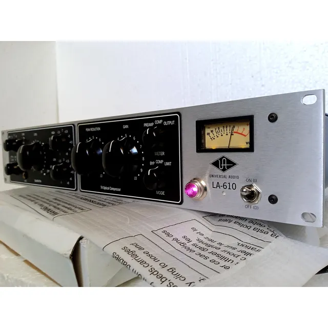 Channel Strip Preamp Eq Compressor La 610 Universal Audio