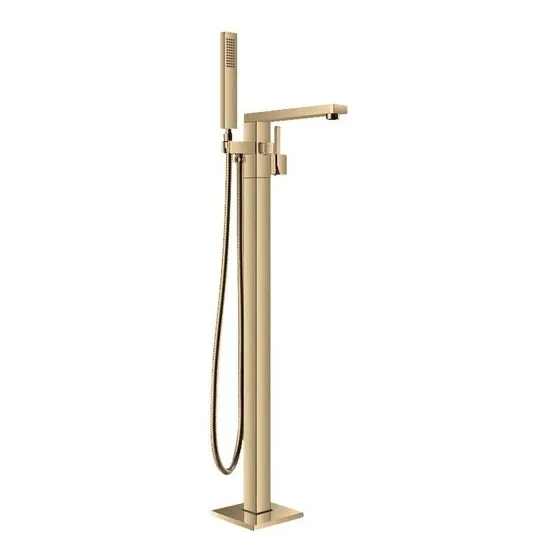 Nova  Griferia Jacuzzi Bañeras  Kube Dor  Nvgri9832 Dorado 