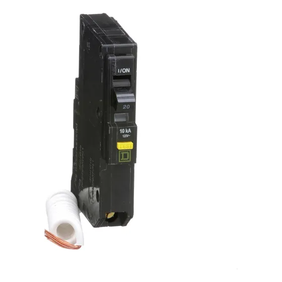 Interruptor Termomagnetico Qo120gf1 1x20 Con Falla A Tierra