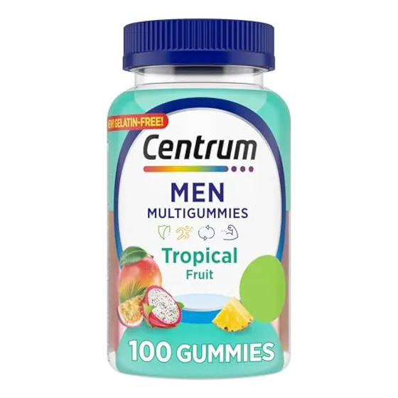 Gomitas Multivitamínicas Centrum Para Hombres, Frutas Tropic