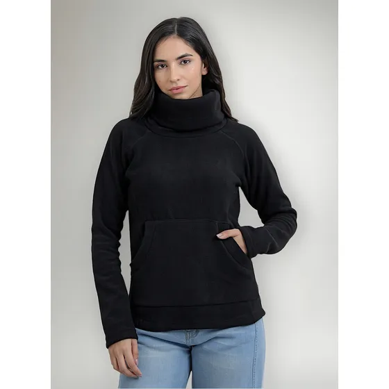 Buzo Vade Reteo Mujer Cuello Alto Polar