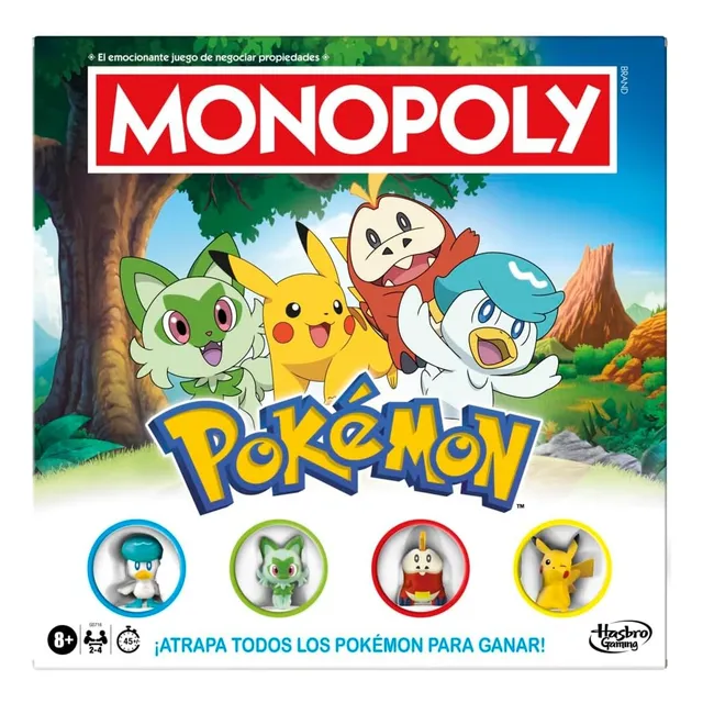 Juego de Mesa Monopoly Edición Pokémon Hasbro