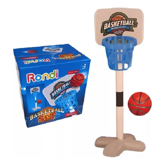 Aro De Basquet Rondi Con Pie Y Pelota 97 Cm Fuerte