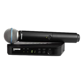 Microfone De MĂŁo Shure Blx24br/b58-j10 - Sistema Sem Fio Microfone De MĂŁo Shure Blx24br/b58-j10 - Sistema Sem Fio