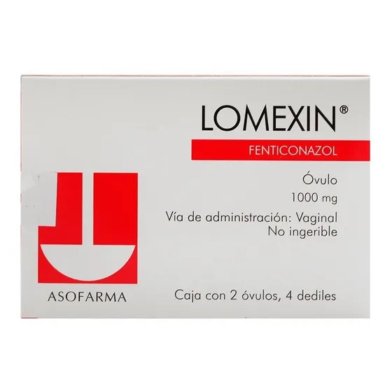 Lomexin 2 Óvulos 1000mg
