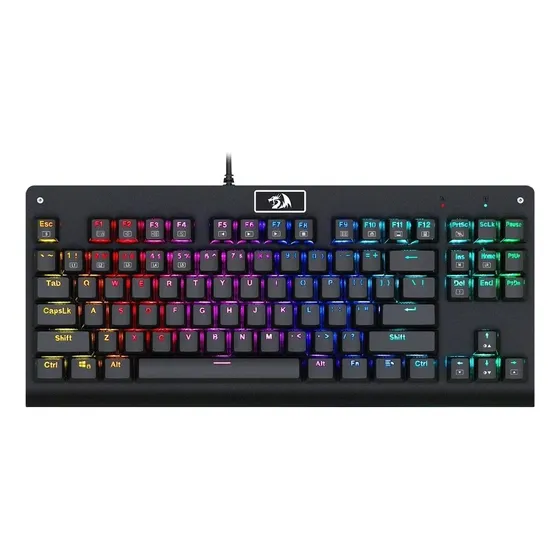 Teclado Gaming Redragon Dark Avenger Mecanico Sw Rojo Rgb