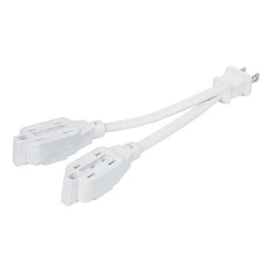 Multicontacto Con Cable Flexible Volteck 46353 Color Blanco