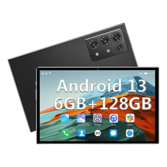 Tableta Qetupa S3 De 10.1 Pulgadas Con Android 13, 6 Gb De R
