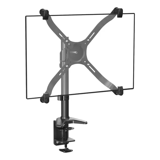 Soporte Monitor Unico Adaptador Universal Montaje Vesa Para