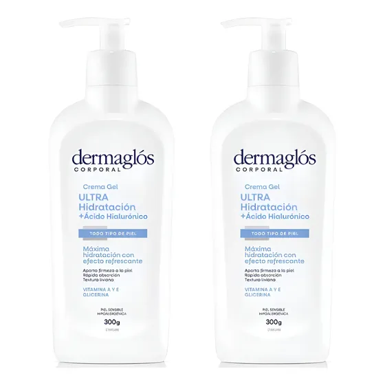Dermaglós Corporal Ultra Hidratación Acido Hialuronic300g