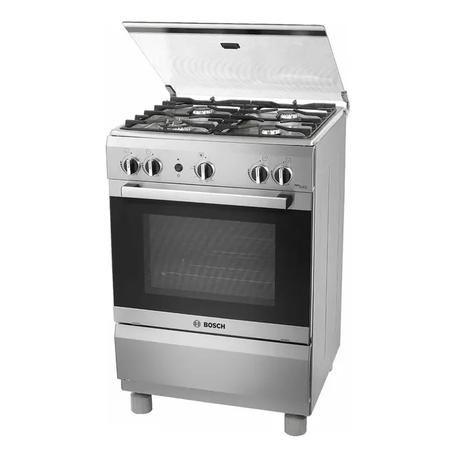 Cocina Bosch Professional PRO445 color acero inoxidable con puerta con visor 220V