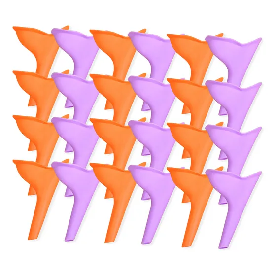Embudo Urinal Femenino 24*pzas Portátil Reusable Pipi Parada