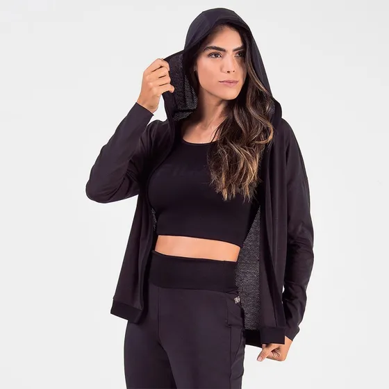 Campera De Mujer Fila  Confortech - Black