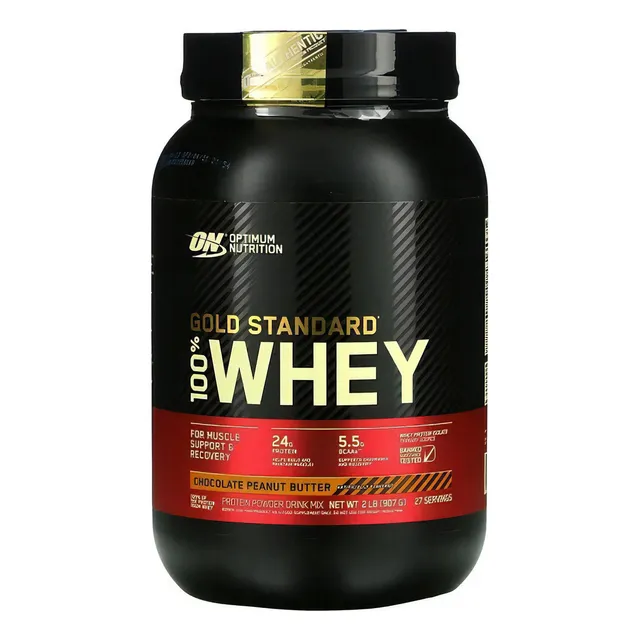 Proteina Gold Standard 100% Whey 2 Lbs Chocolate Peanut Butt Sabor Chocolate Peanut Butter