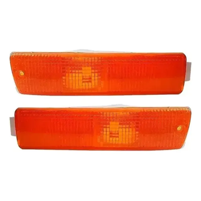 Par Cuartos Frontales Fascia Golf Jetta A2 1987-1992 Ámbar