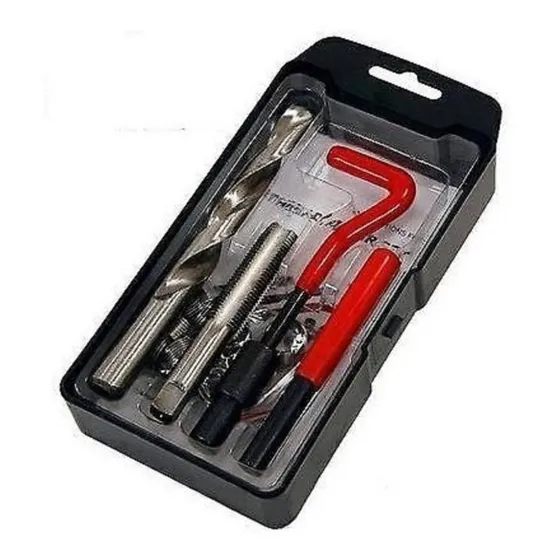 Kit De Insertos 8x1.25 Reparador De Roscas Con Mecha Y Macho