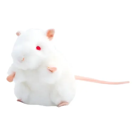 Peluche Ratón Blanco De Laboratorio (balb/c) Giant Microbes