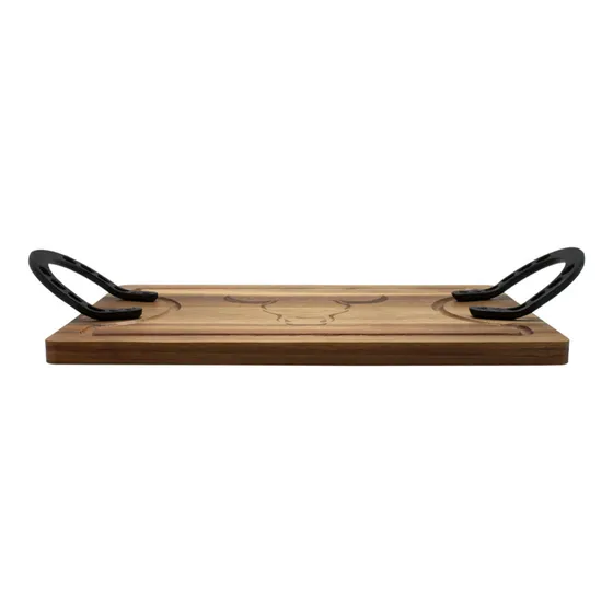 Tabla De Cortar De Madera Wayu Limited 40x26x3 Nombre Del Diseño Tabla Herradura Wayu Limited Small