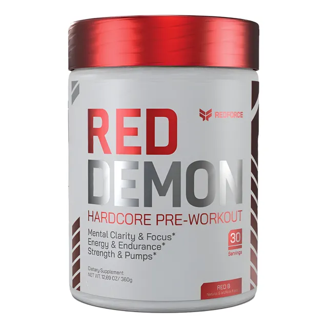 Hardcore Pre Workout Red Demon