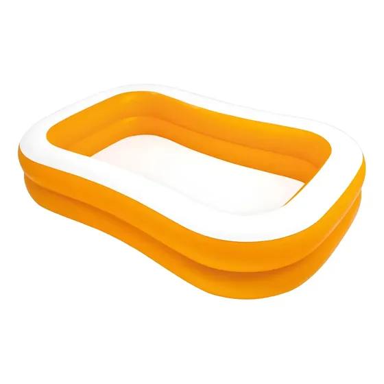 Piscina De Forma Rectangular En Anaranjado X 3 Und