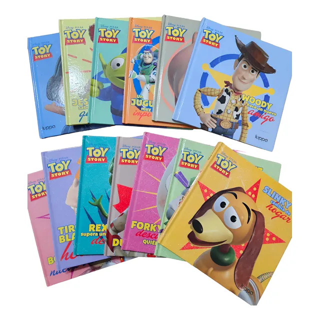 Colección De Libros De Toy Story 4 - Disney Pixar *ag*