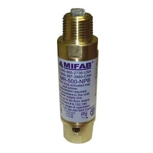 Mifab M-500 Pressure Drop Activated Trap Seal Primer For