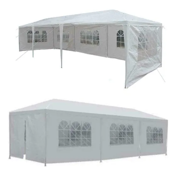 Carpa Al Aire Libre, Toldo De 3x9 Metros Con 5 Paredes Para