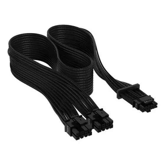 Cabo Adaptador Energia Pcie 5.0 12vhpwr 16 Pinos Sleeved Gpu