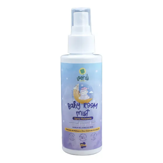 Spray Baby Room Hidrolato Melissa Óleo Lavanda Verdi Natural